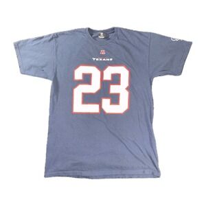 Houston Texans Shirt Men's Large NFL Graphic Jersey Arian Foster Y2K Football